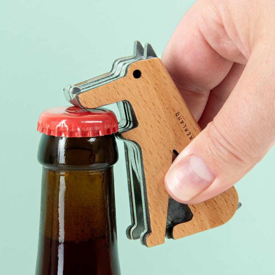 Hond Flesopener